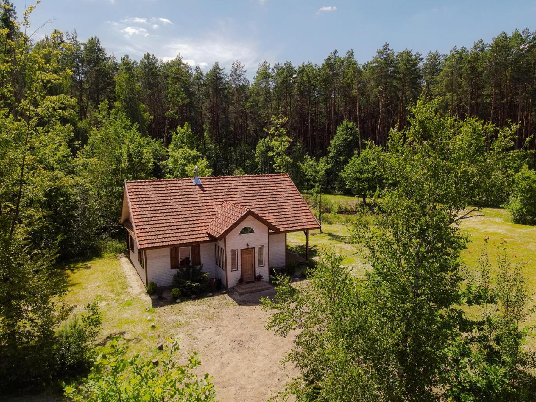 Jagodowy Zakatek, Caloroczny Dom Na Wylacznosc W Lesie, Balia, Cisza, Kominek, Weranda, Stawy Tuczna Екстер'єр фото