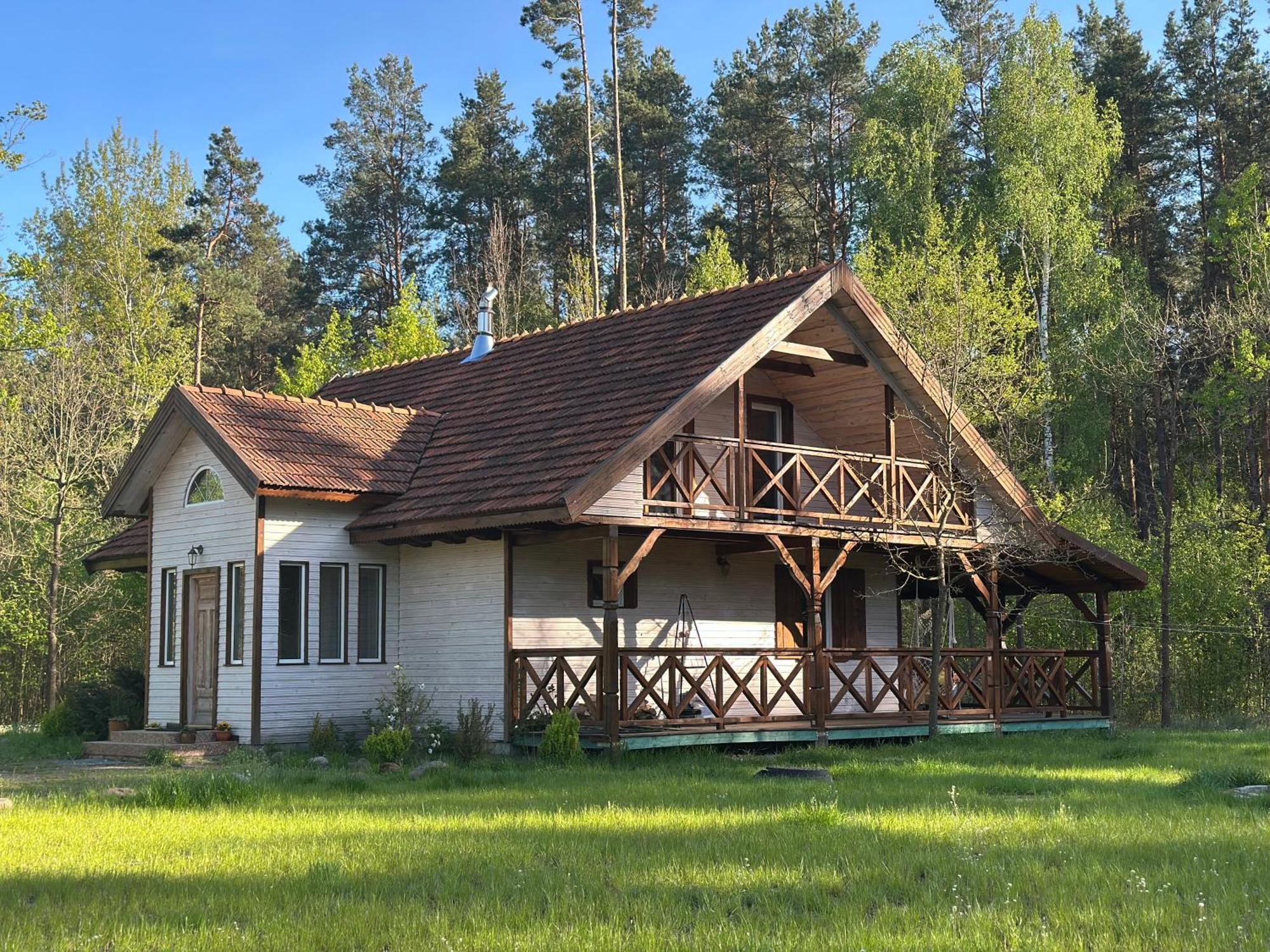 Jagodowy Zakatek, Caloroczny Dom Na Wylacznosc W Lesie, Balia, Cisza, Kominek, Weranda, Stawy Tuczna Екстер'єр фото